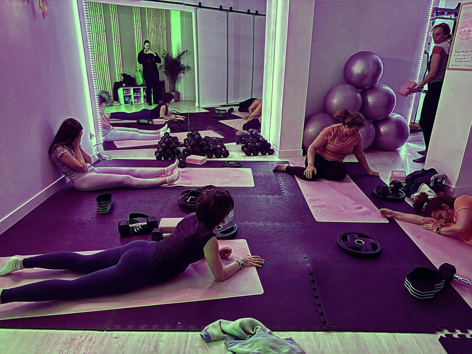Sala del centro MEFIT WOMAN en Pinto, donde se realiza la presoterapia