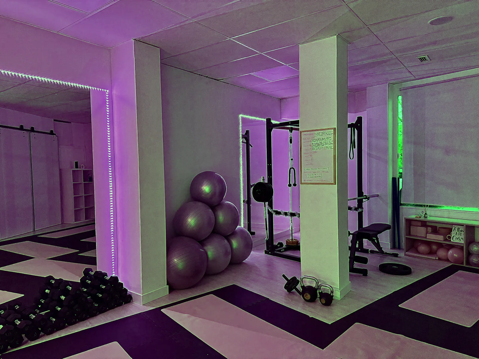 Sala del centro MEFIT WOMAN donde se realiza la fisioterapia de suelo pélvico